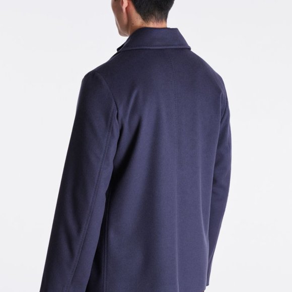 Paul Smith Wool-Cashmere Pea Coat - Picture 6 of 10